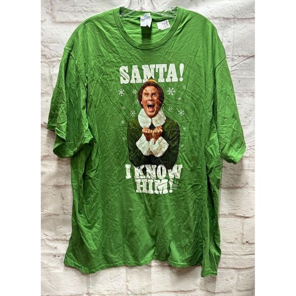 Elf‎ Tshirt Green Men's 3XL - Picture 1 of 3